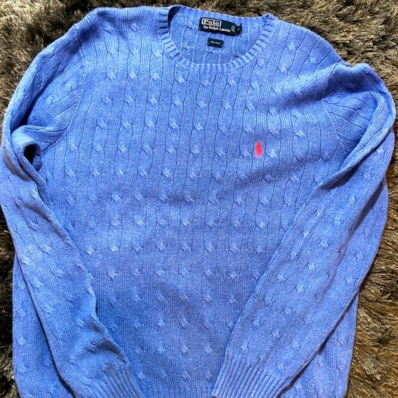 Ralph Lauren Other - Ralph Lauren Silk Cable Knot Sweater XL